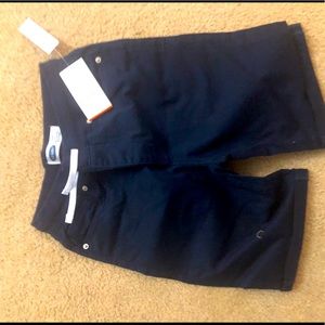 3/$15 Boys navy blue pull on shorts